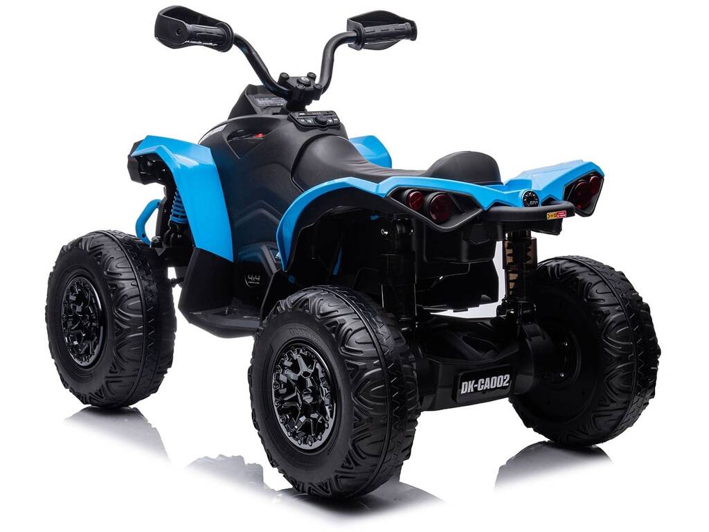 Quad à batterie bleue 12V avec lumières