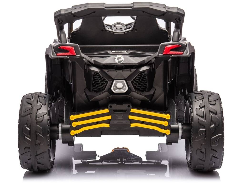 Auto convertibile Buggy Maverick Giallo da 24V con telecomando