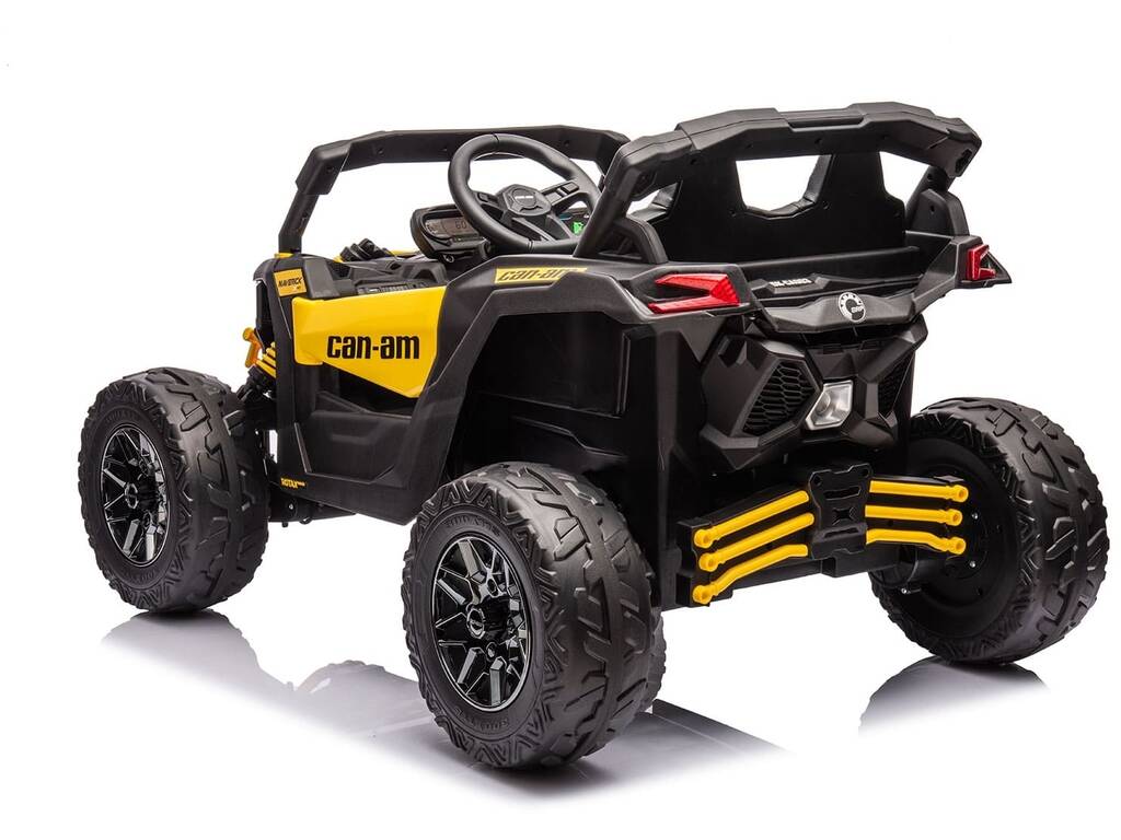 Auto convertibile Buggy Maverick Giallo da 24V con telecomando