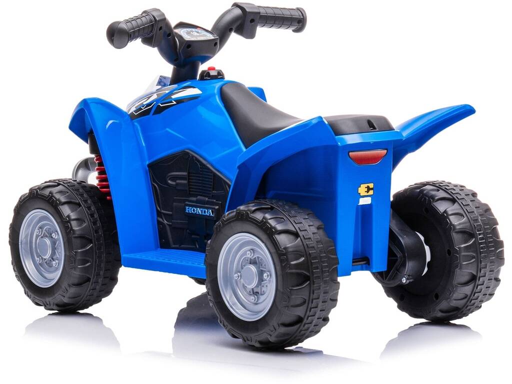 Moto a batteria Honda TRX Blu da 6V con luci