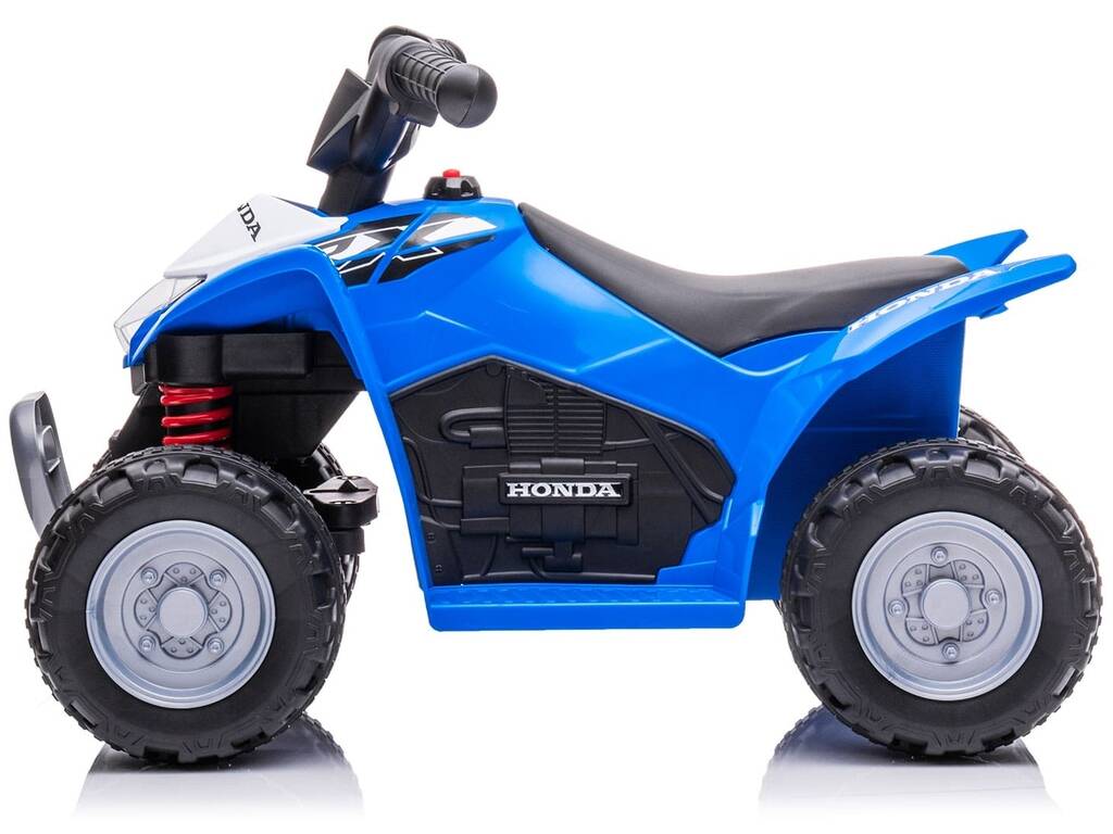 Moto a batteria Honda TRX Blu da 6V con luci