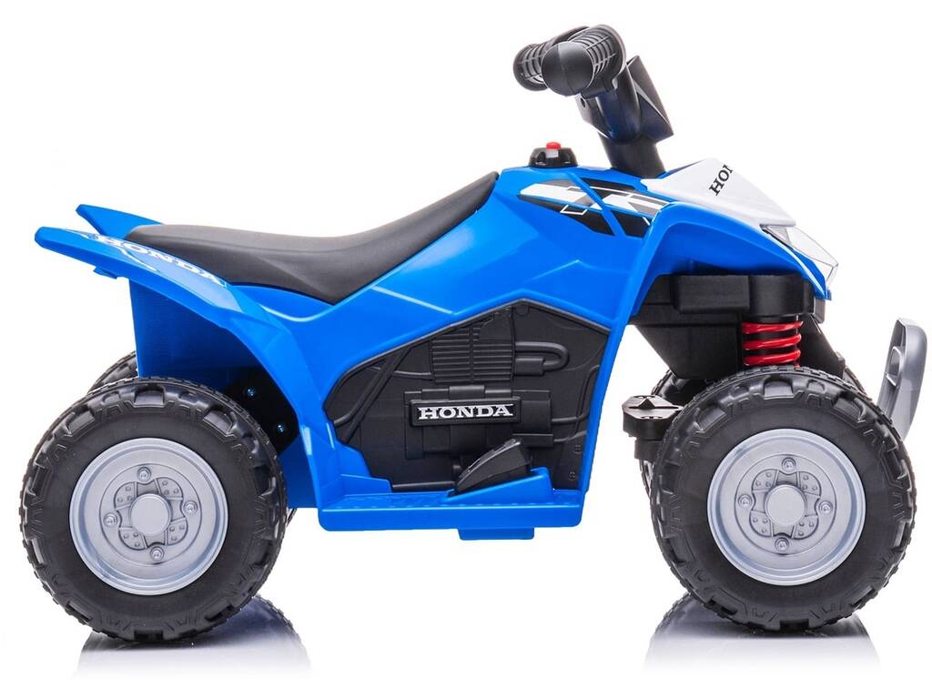 Moto a batteria Honda TRX Blu da 6V con luci