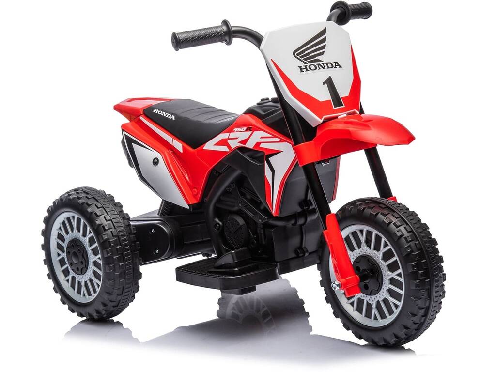Scooter Honda CRF 450R rouge à batterie 6V