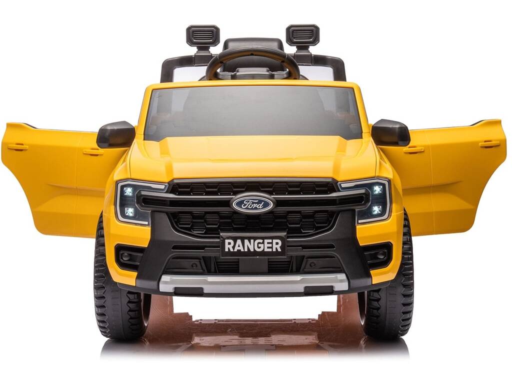 Auto convertibile Ford Ranger giallo da 12V con telecomando