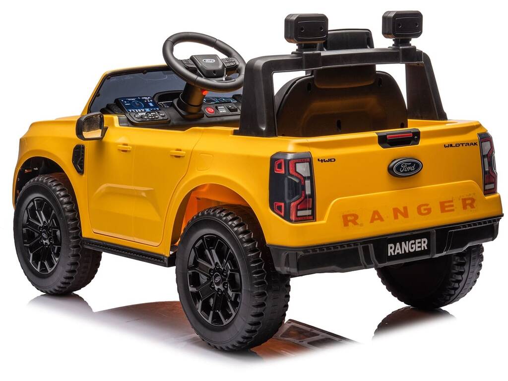 Auto convertibile Ford Ranger giallo da 12V con telecomando