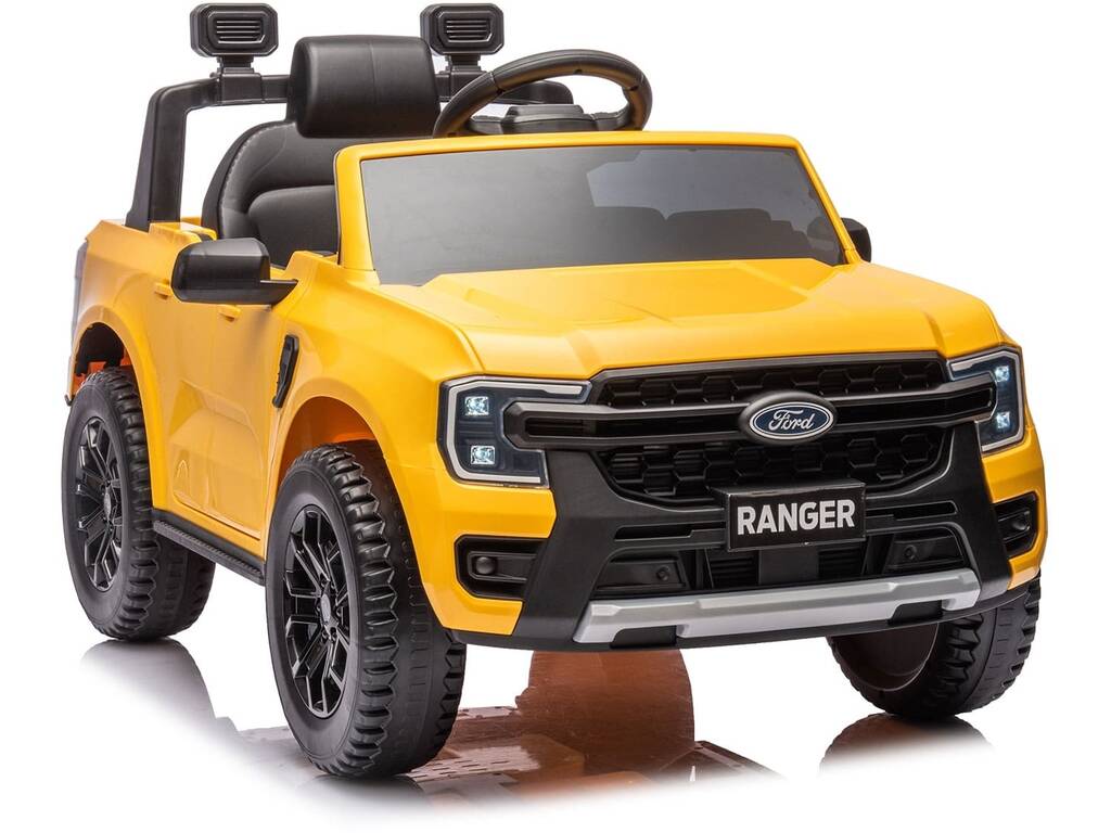 Auto convertibile Ford Ranger giallo da 12V con telecomando