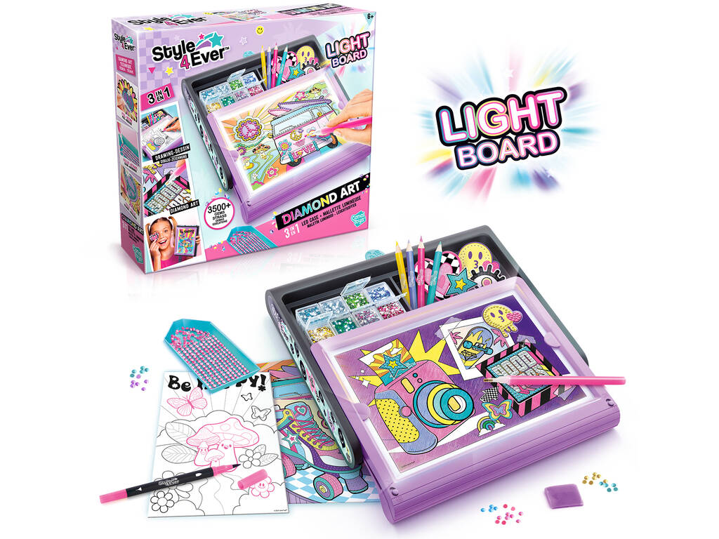 Style 4 Ever 3 in 1 Luminous Case Canal Toys OFG300