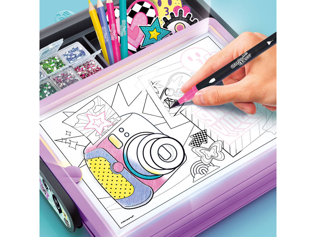 Style 4 Ever 3 in 1 Luminous Case Canal Toys OFG300