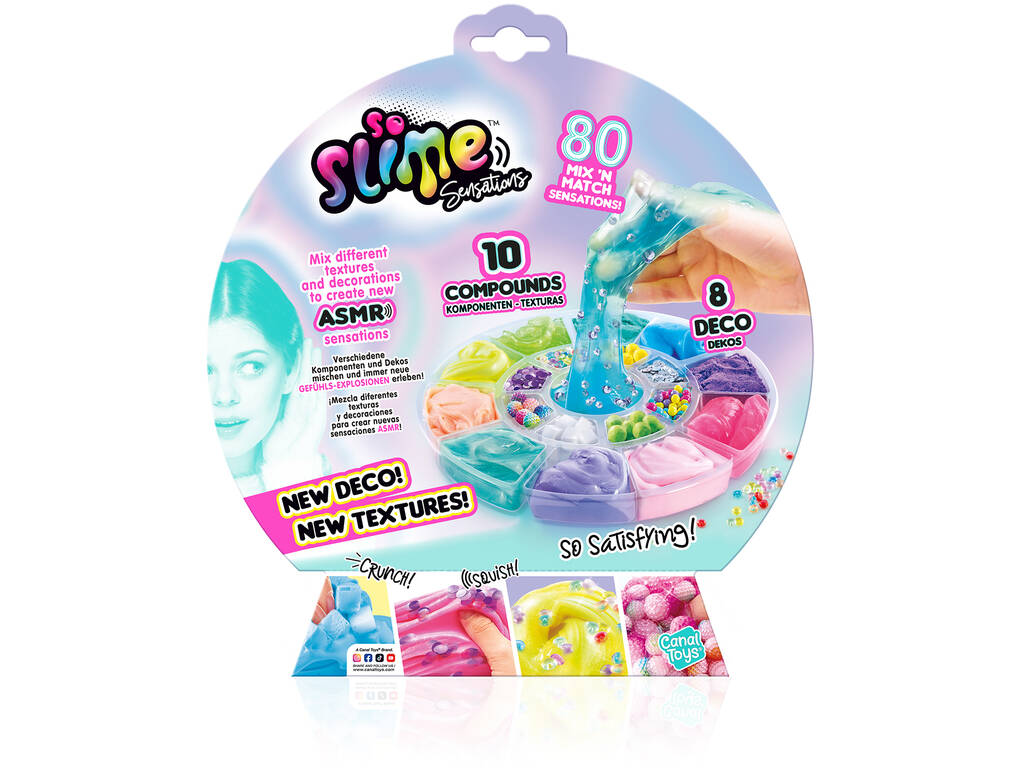 So Slime Sensations La roue ASMR Canal Toys SSC256