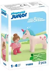 Playmobil Junior figurine fille et licorne 71893