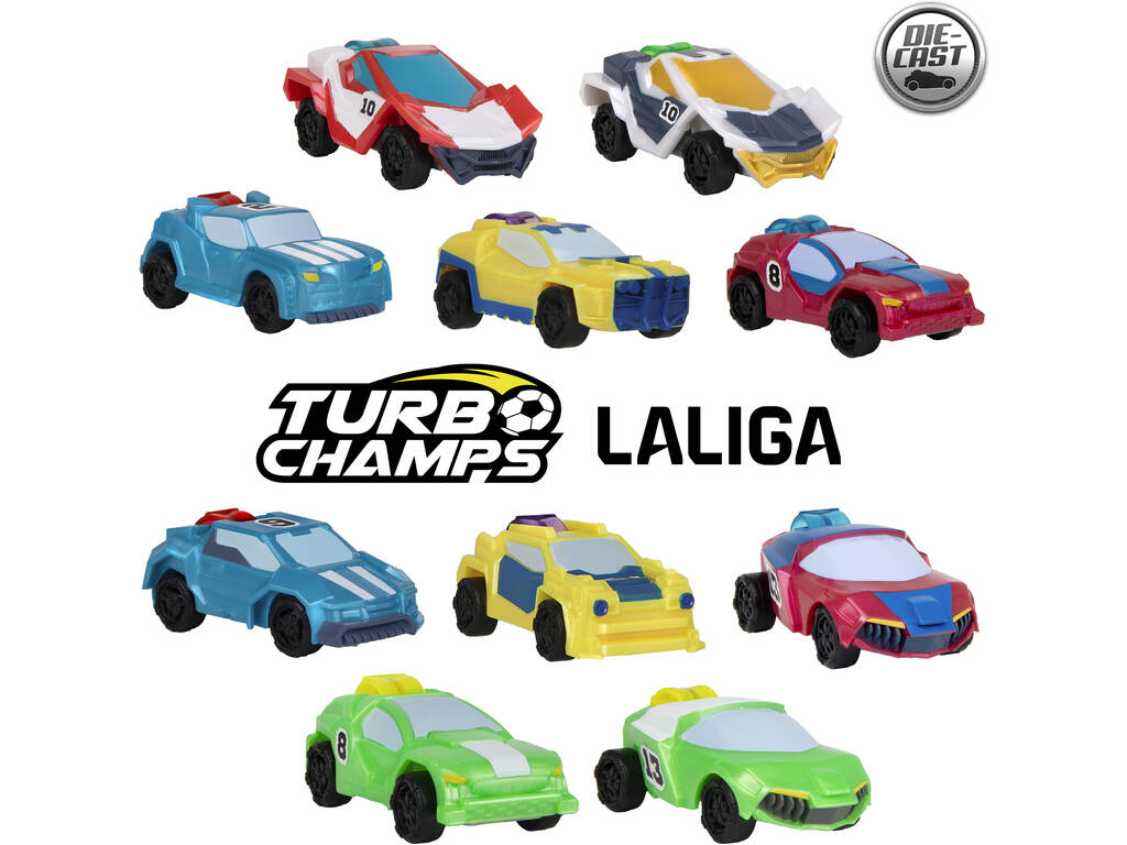 Turbo Champs La Liga Pack Veicolo con accessori IMC Toys 926400