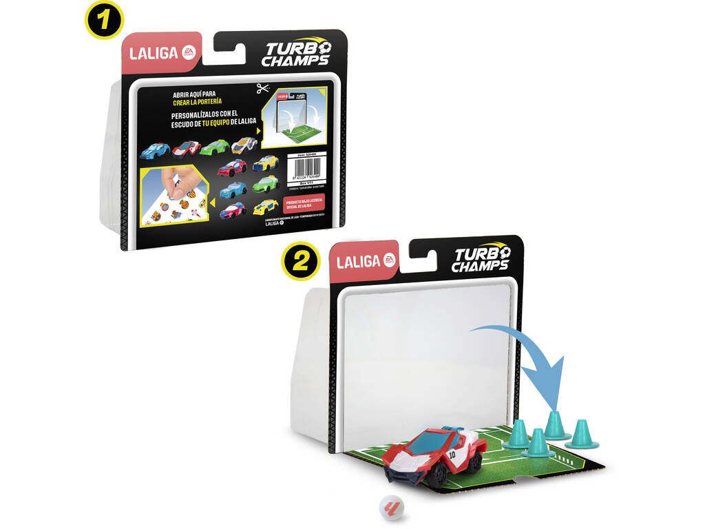 Turbo Champs La Liga Pack Veicolo con accessori IMC Toys 926400