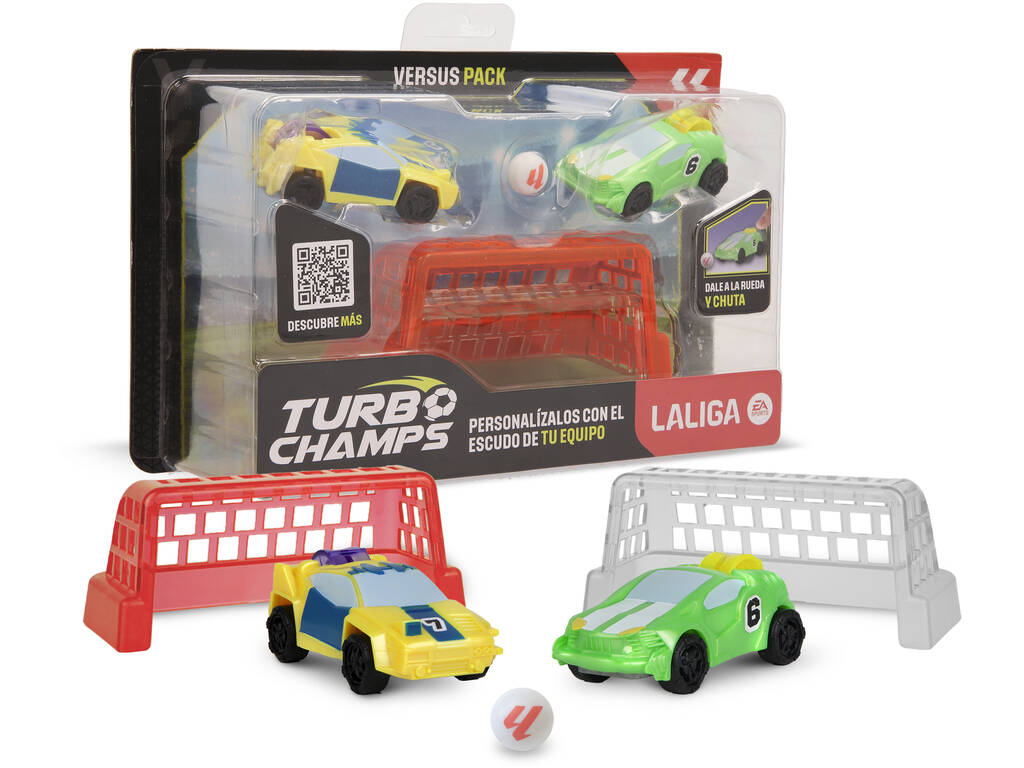 Turbo Champs La Liga Pack 2 veicoli con porte IMC Toys 927353