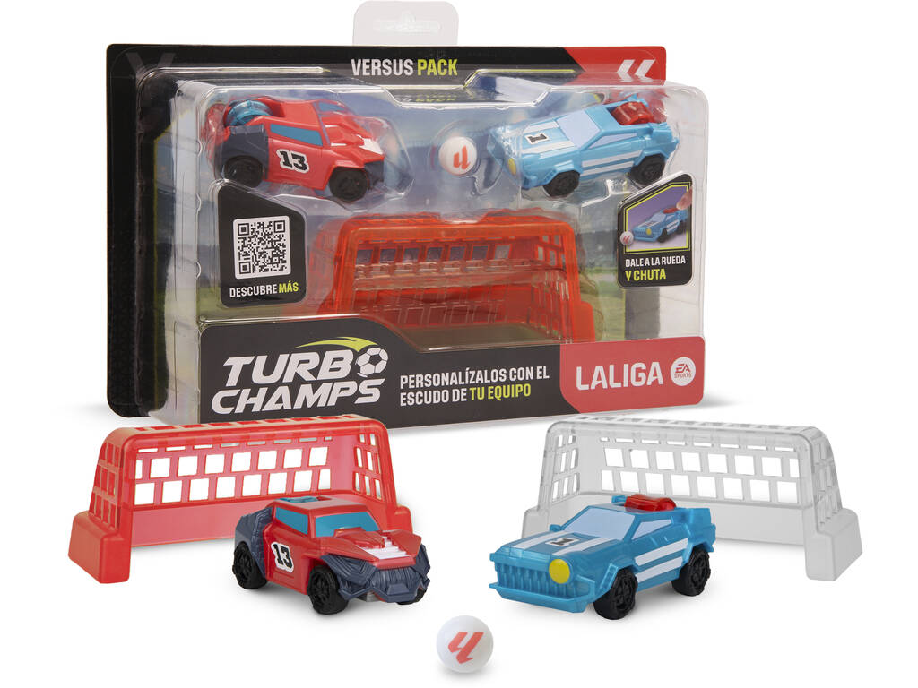 Turbo Champs La Liga Pack 2 veicoli con porte IMC Toys 927353