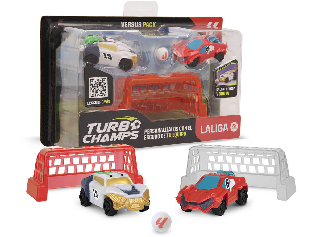 Turbo Champs La Liga Pack 2 veicoli con porte IMC Toys 927353
