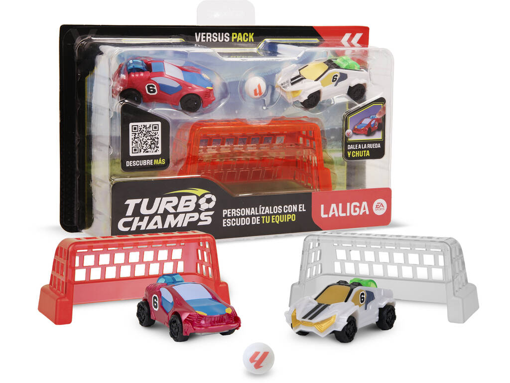 Turbo Champs La Liga Pack 2 veicoli con porte IMC Toys 927353