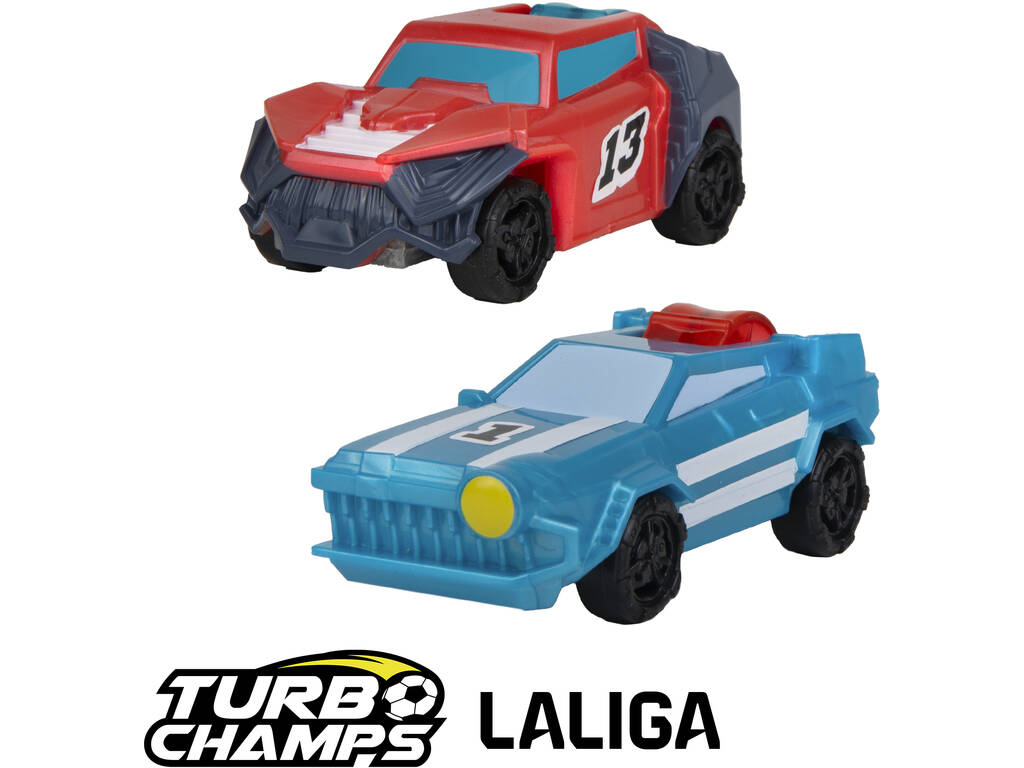 Turbo Champs La Liga Pack 2 veicoli con porte IMC Toys 927353