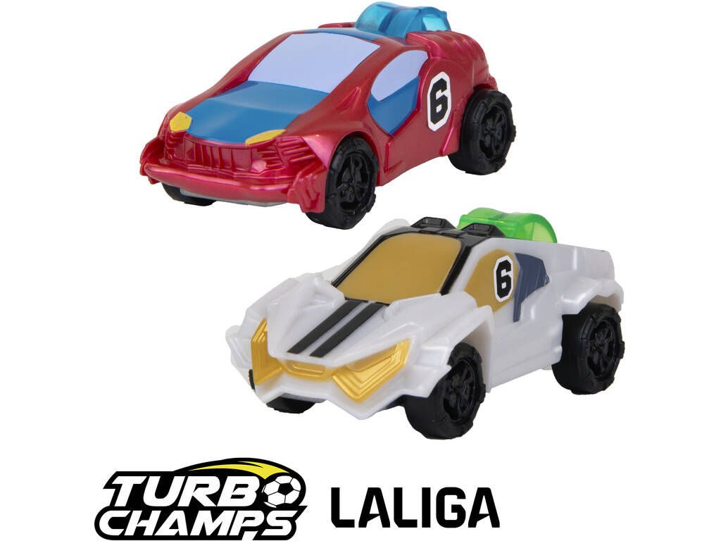 Turbo Champs La Liga Pack 2 veicoli con porte IMC Toys 927353
