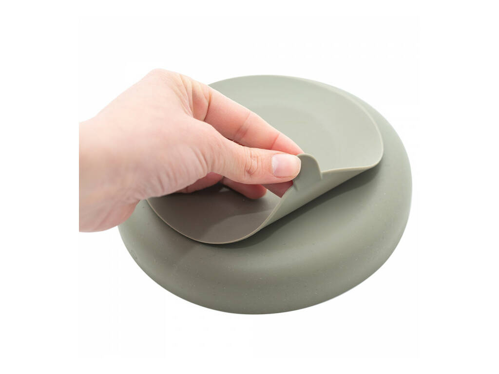 Stoviglie 5 pezzi silicone verde Olmitos