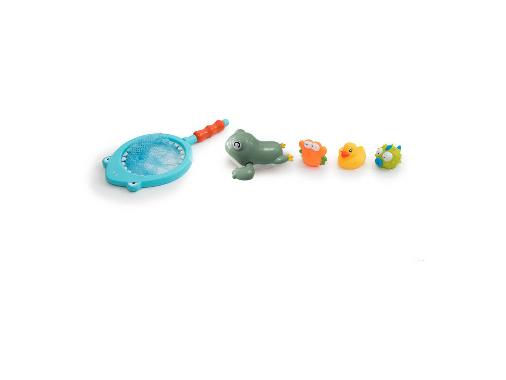 Filet de bain pour requin Olmitos avec jouets