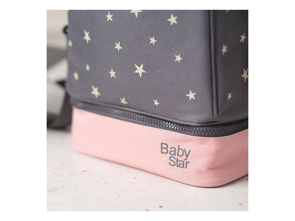 Sacco isotermico Baby Star Rosa Olmitos