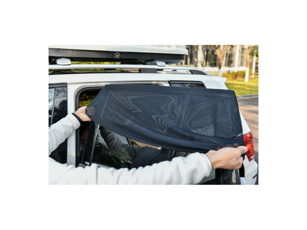 Set di 2 parasole regolabili per finestrini auto 60x47 cm Olitos