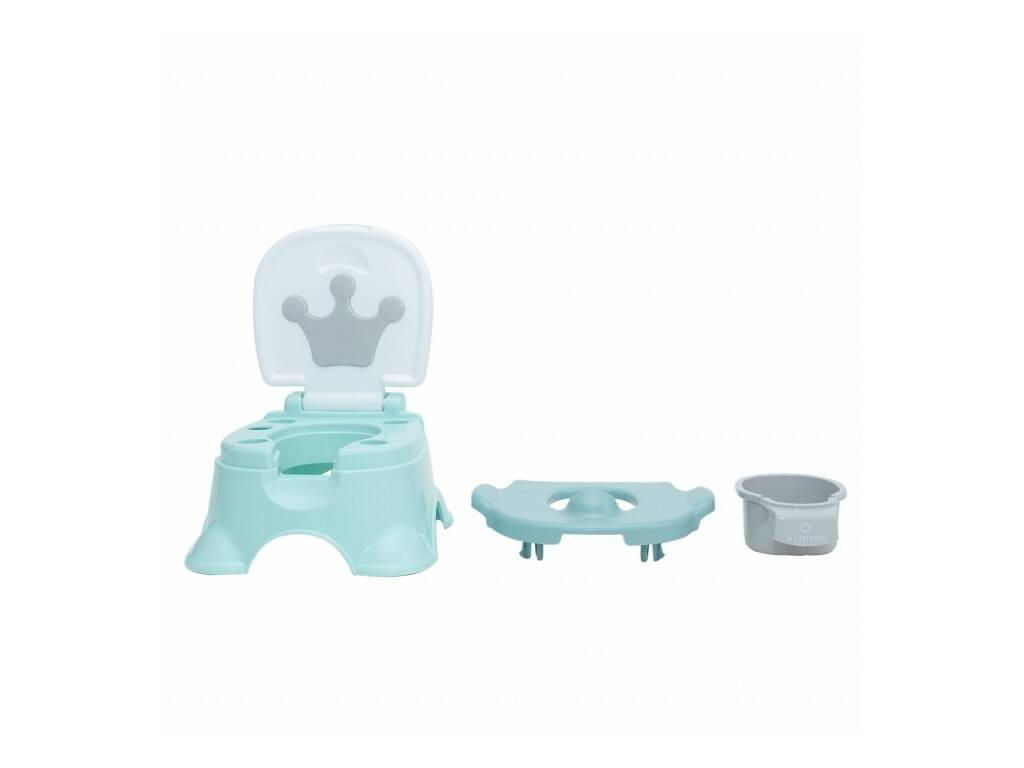Vasino per bambini 3 in 1 Corona Blu Olmitos