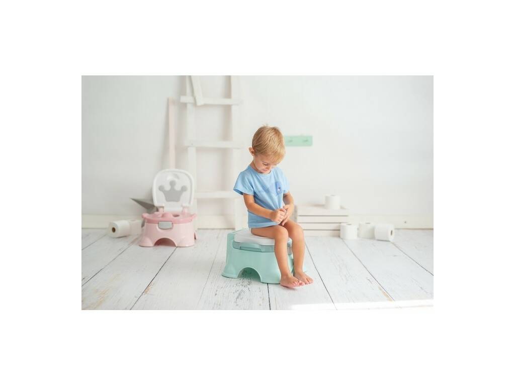 Vasino per bambini 3 in 1 Corona Blu Olmitos