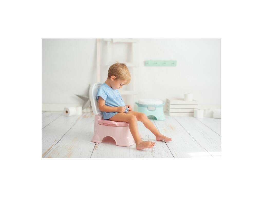 Olmitos Pink Crown Potty 3 en 1 pour enfants