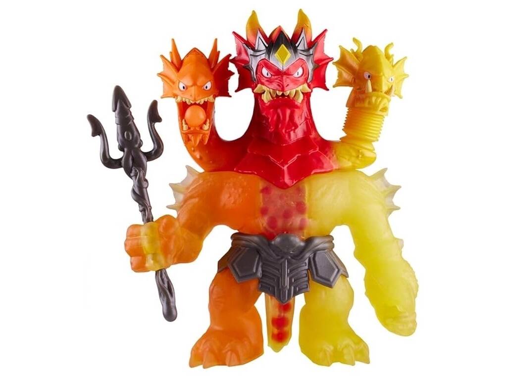 Heroes Of Goo Jit Zu Stretch Strikers Figura King Hydra Lava Fury 3 in 1