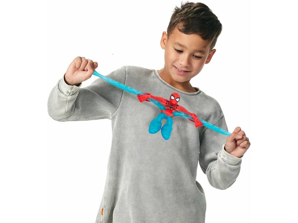 Heroes Of Goo Jit Zu Glow Surge Marvel figura Spiderman