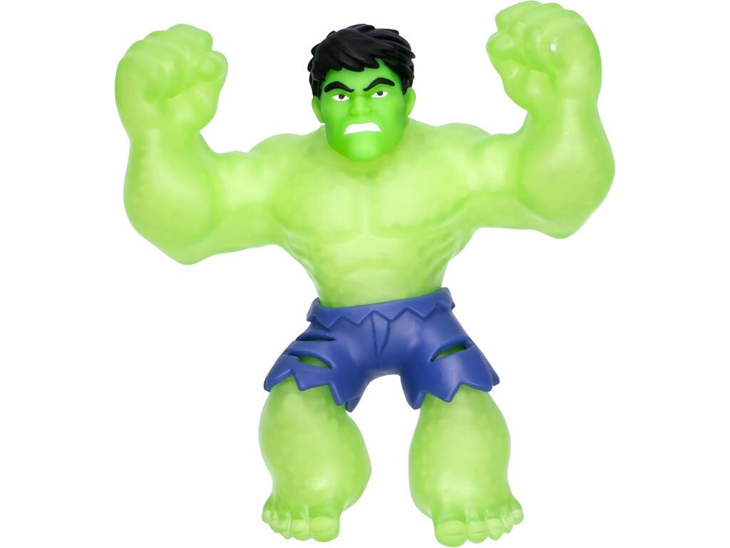 Heroes Of Goo Jit Zu Glow Surge Marvel Figura Hulk