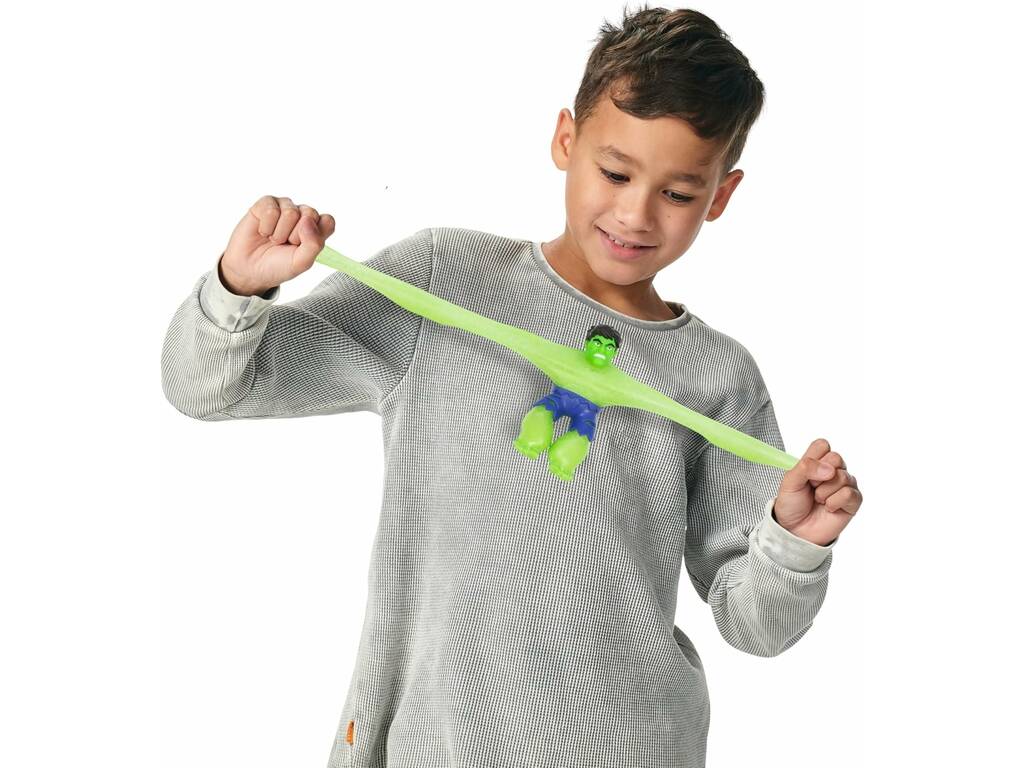 Heroes Of Goo Jit Zu Glow Surge Marvel Figura Hulk