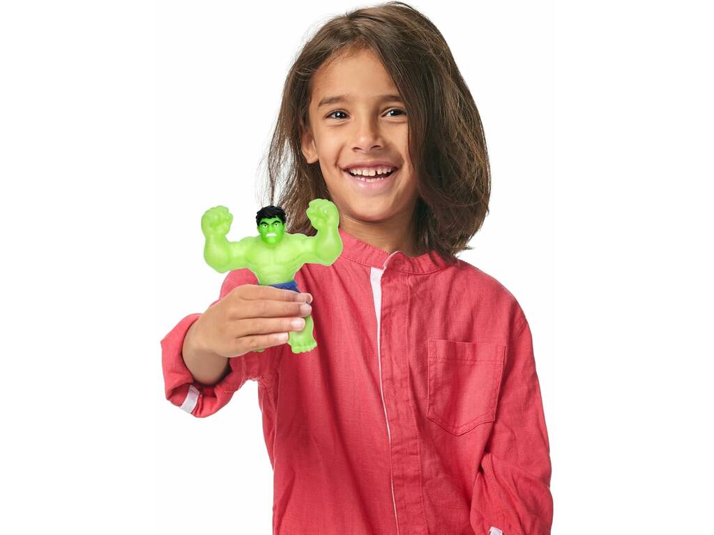 Heroes Of Goo Jit Zu Glow Surge Marvel Figura Hulk