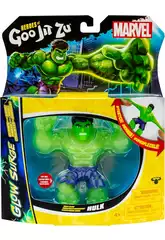 Heroes Of Goo Jit Zu Glow Surge Marvel Hulk Figure