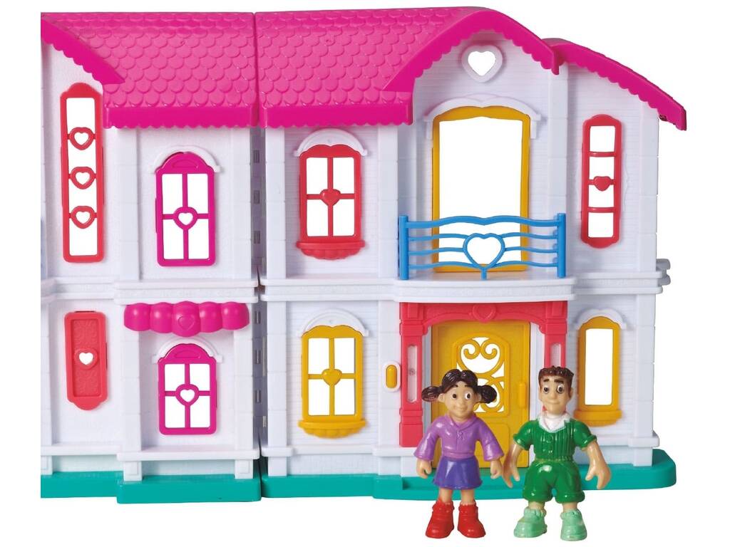 Ma jolie petite maison avec lumière, sons, figurines et accessoires