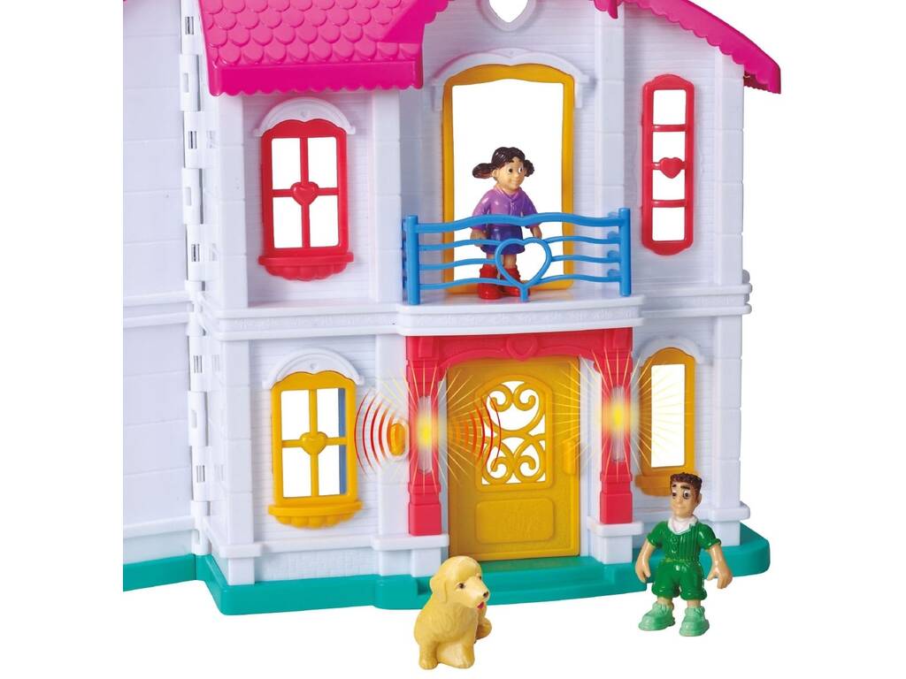 Ma jolie petite maison avec lumière, sons, figurines et accessoires