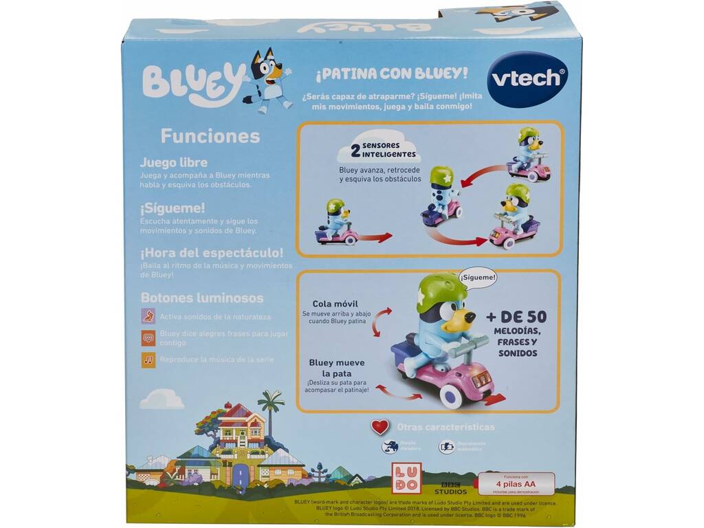 Bluey moto scooter interattiva Vtech 80-563822