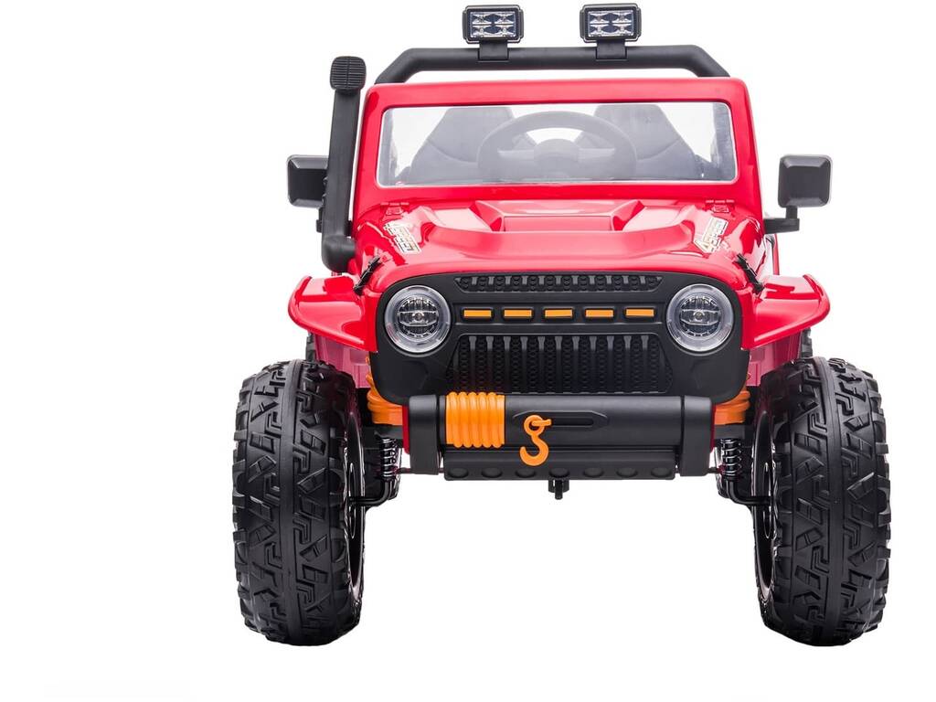 Auto Convertibile Fuoristrada 4Speed Rosso da 12V con Radiocomando
