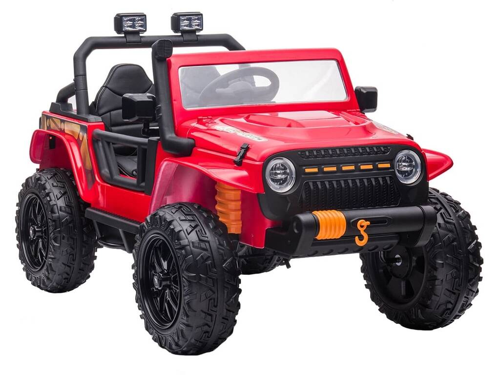 Auto Convertibile Fuoristrada 4Speed Rosso da 12V con Radiocomando