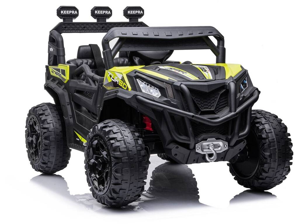 Cabrio Buggy X-Treme Grün mit 12V Batterie und Fernbedienung