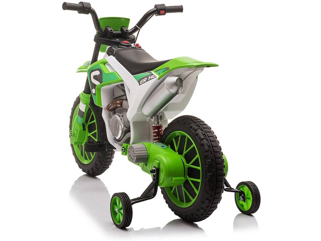 Moto cross batteria 12v 7 Ah. Verde