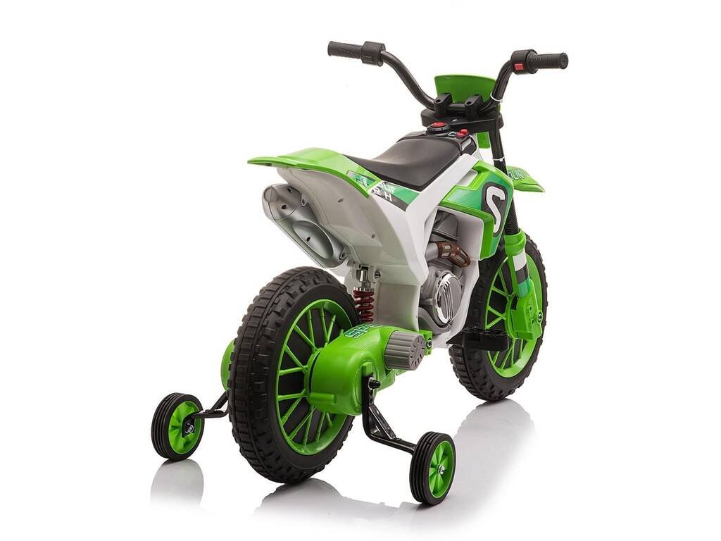 Moto cross batteria 12v 7 Ah. Verde