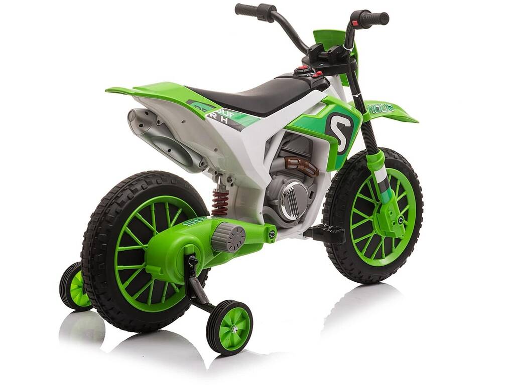 Moto cross batteria 12v 7 Ah. Verde
