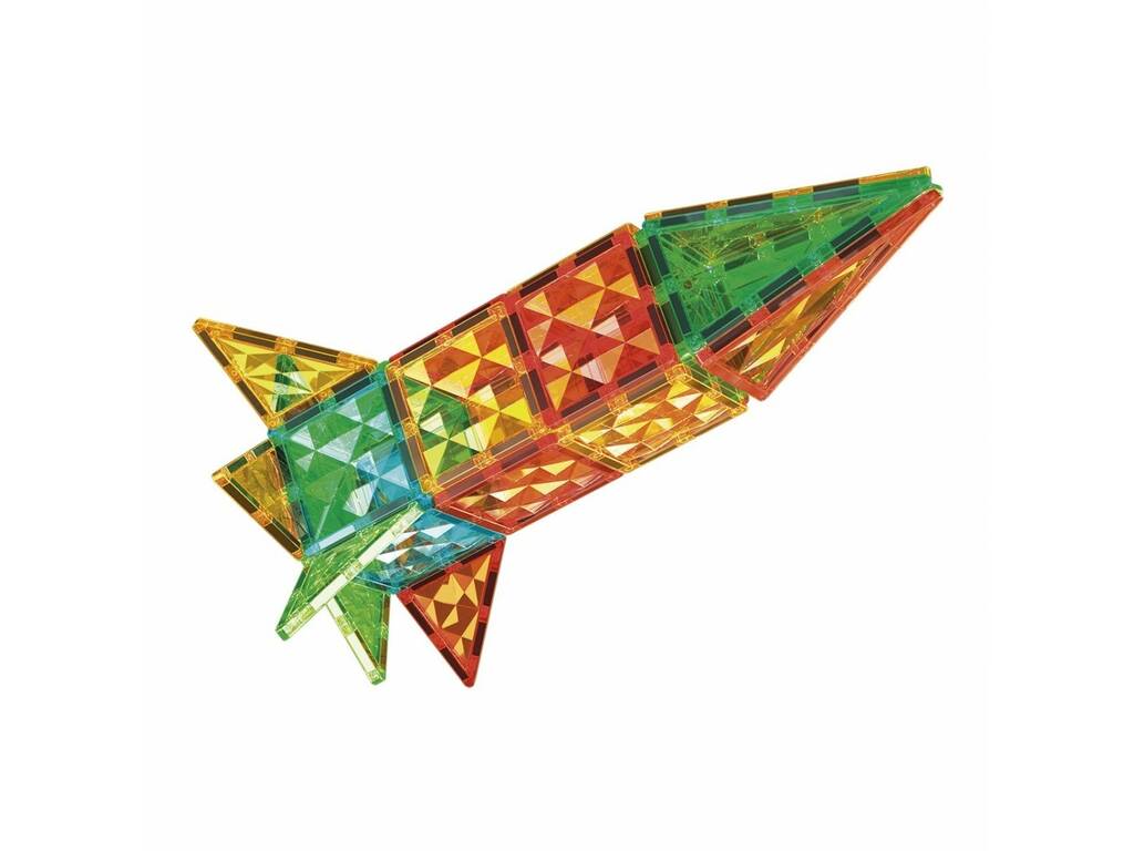 Geomag Magnetic Tiles Gems con 32 pezzi Toy Partner 4101
