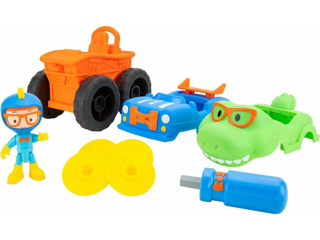 Blippi Costruzione del Camion Mostro Jazwares BLP0213