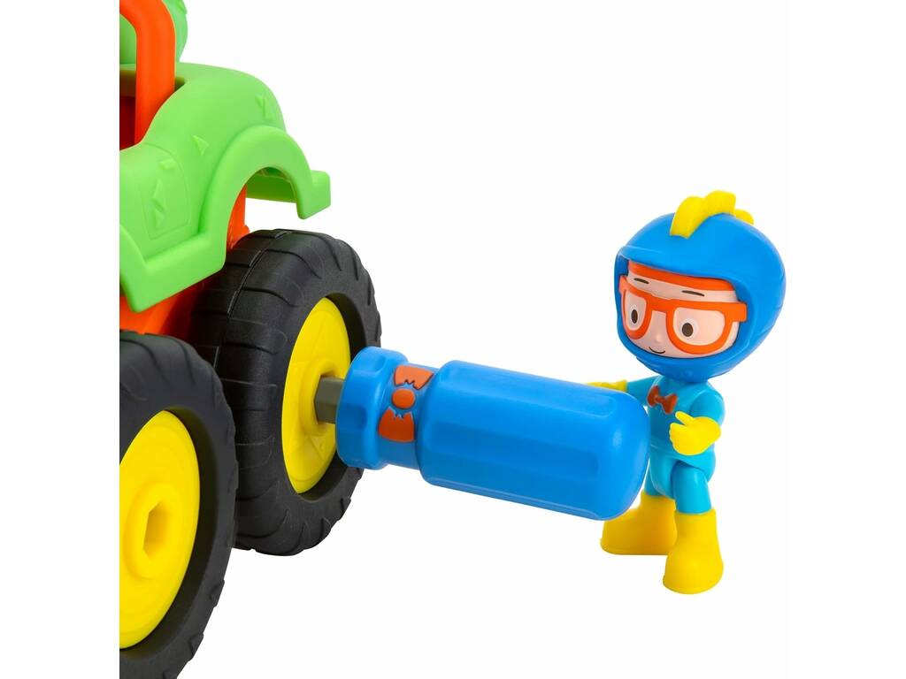 Blippi Costruzione del Camion Mostro Jazwares BLP0213