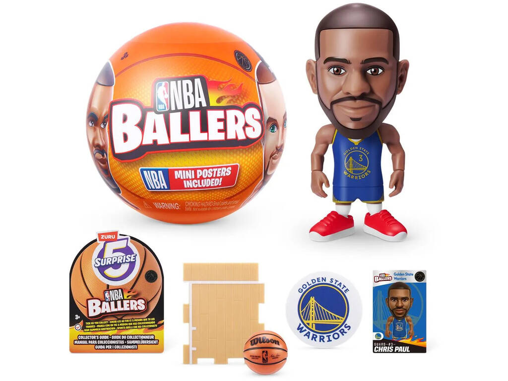 5 Surprise NBA Ballers Figura a sorpresa Zuru 11025790