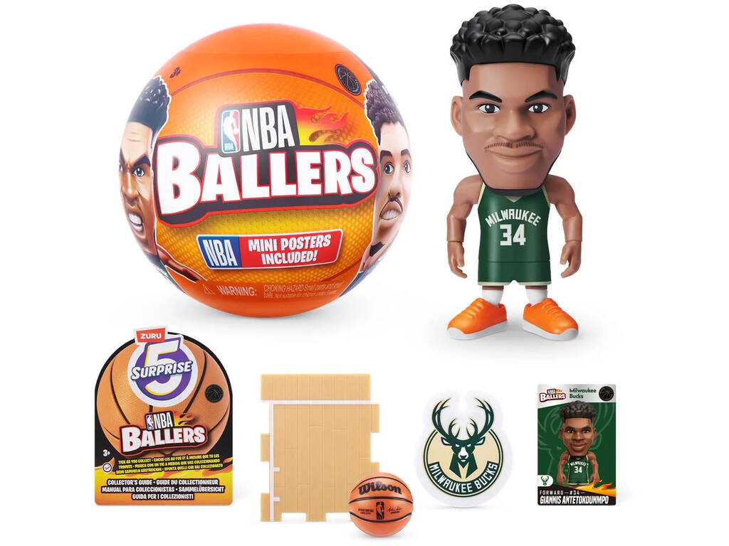 5 Surprise NBA Ballers Figura a sorpresa Zuru 11025790