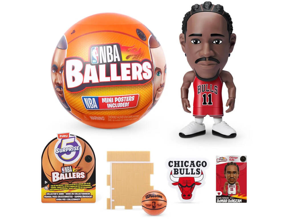 5 Surprise NBA Ballers Figura a sorpresa Zuru 11025790